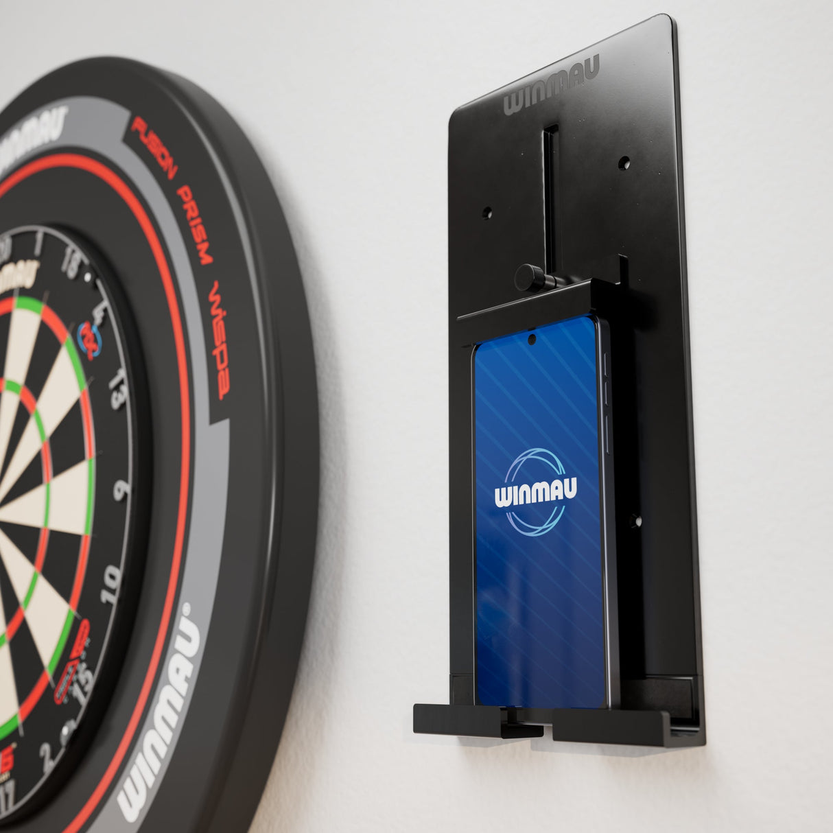 Winmau Device Holder in portrait and landscape orientation