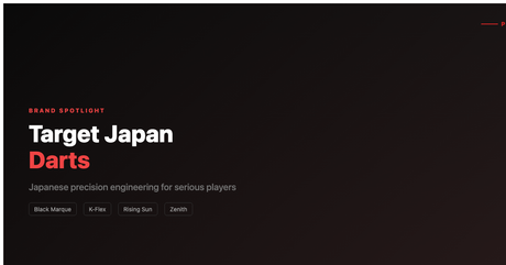 Target Japan Darts: Premium Japanese Engineering for Serious Players
