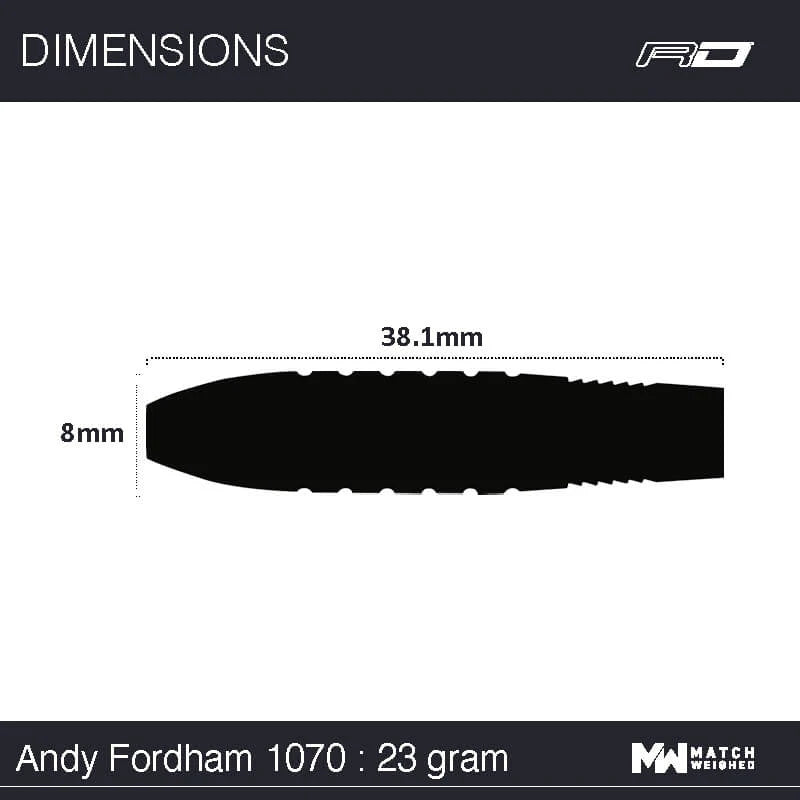 Winmau - Andy Fordham - 90% Tungsten Darts