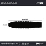 Winmau - Andy Fordham - 90% Tungsten Darts