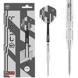 Bull's Tac T3 90% tungsten darts with retail packaging