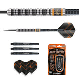 Winmau Danny Noppert set contents with Prism Force shafts, Prism Alpha flights and point protector