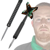 Steve Lennon with his signature Bull's darts