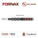 Winmau - Fornax Tapered - 90% Tungsten Darts (SP)