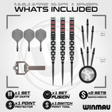 Winmau - Fornax Tapered - 90% Tungsten Darts (SP)