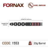 Winmau - Fornax Tapered - 90% Tungsten Darts (SP)