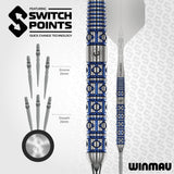 Winmau - Lunaris Parallel - 90% Tungsten Darts (SP)