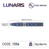 Winmau - Lunaris Tapered - 90% Tungsten Darts (SP)
