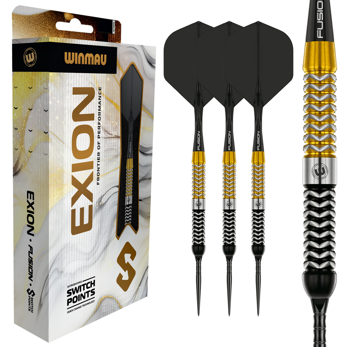 Winmau - Exion Parallel - 90% Tungsten Darts (SP)