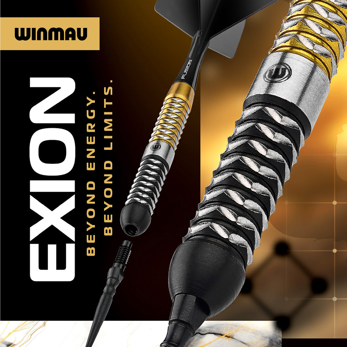 Winmau - Exion Parallel - 90% Tungsten Darts (SP)