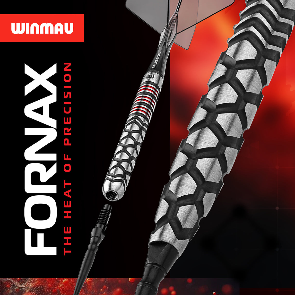Winmau - Fornax Parallel - 90% Tungsten Darts (SP)