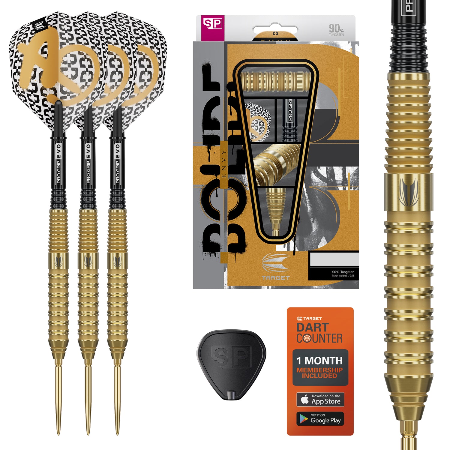 Target - Bolide Envy 02 - 90% Tungsten Darts (SP)