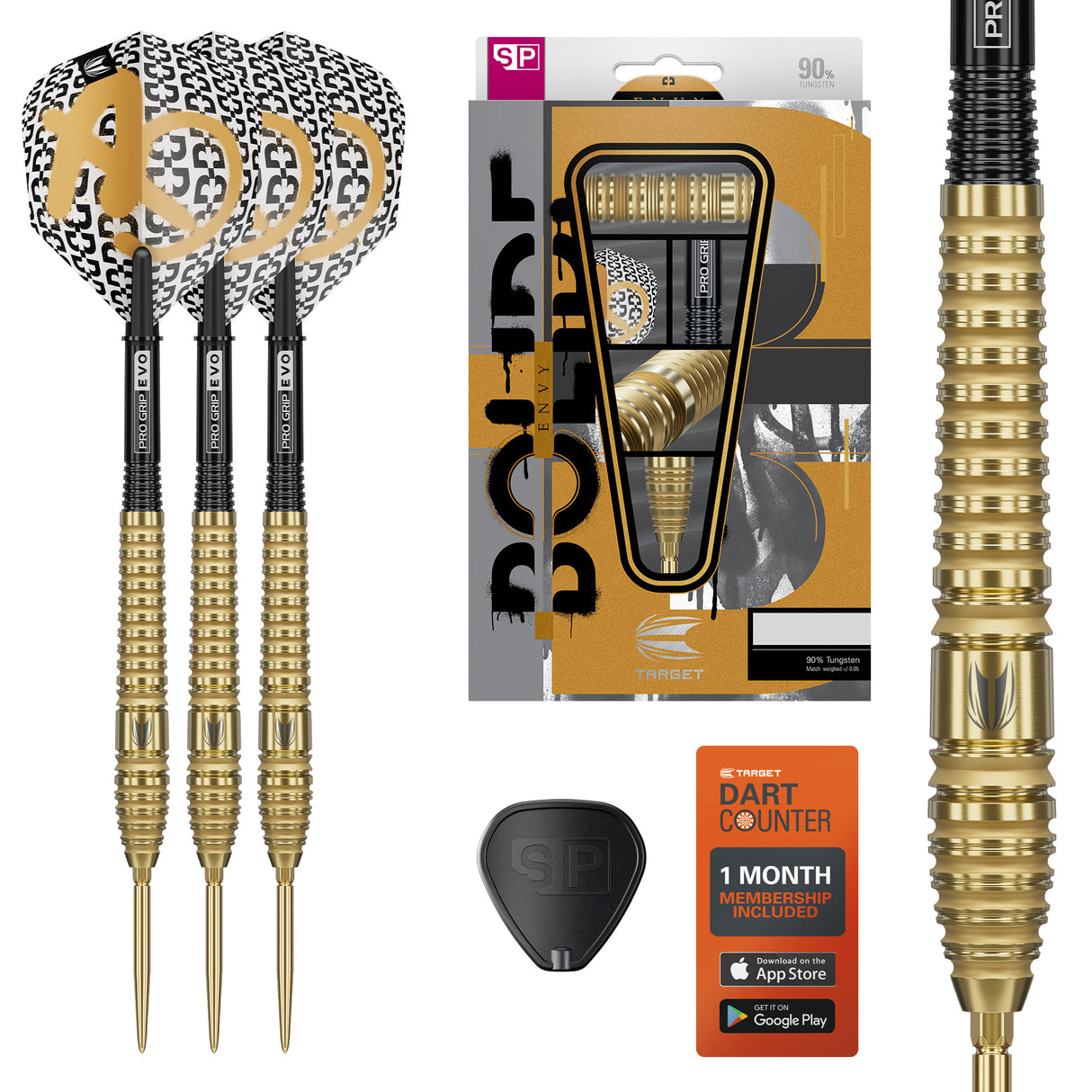 Target - Bolide Envy 03 - 90% Tungsten Darts (SP)