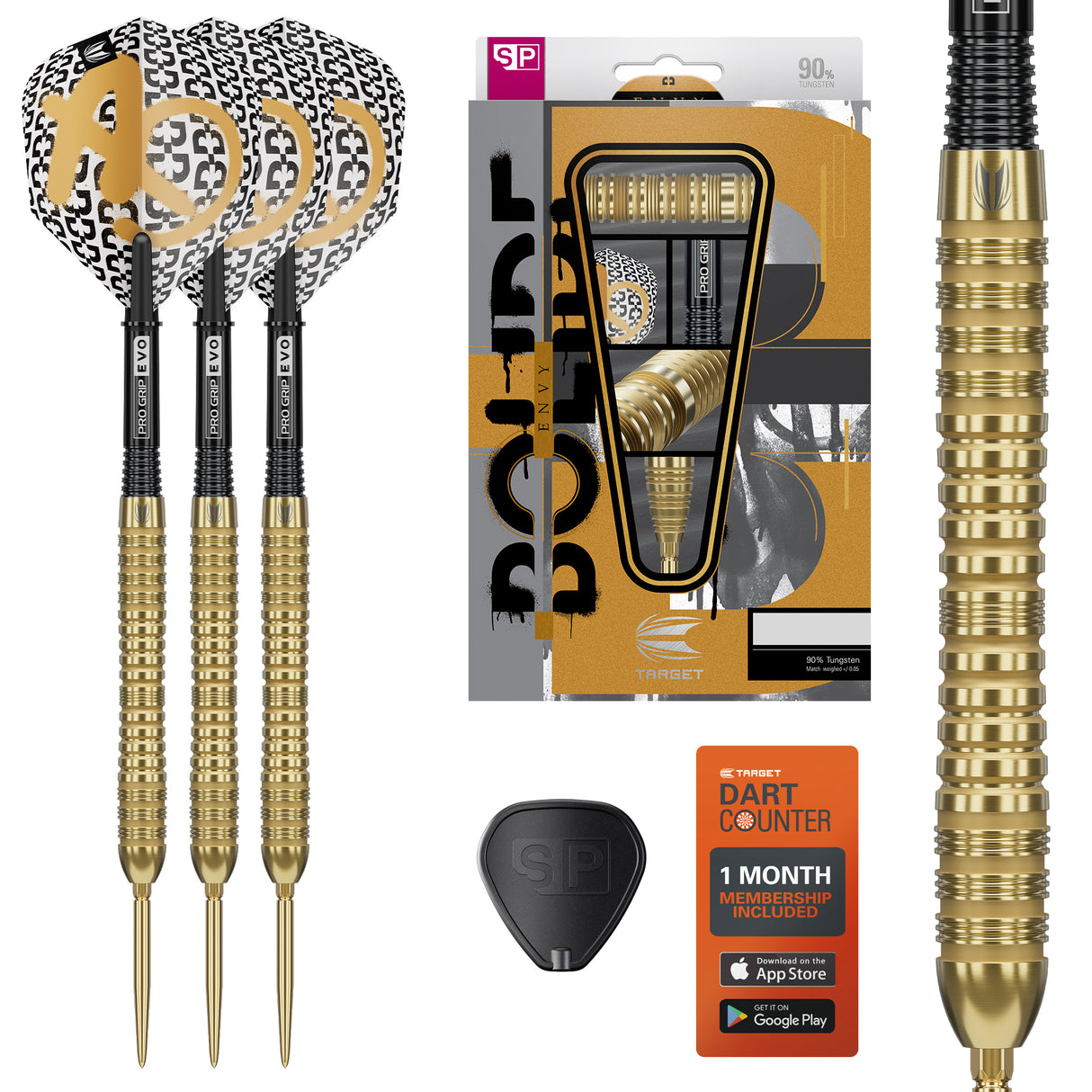 Target - Bolide Envy 04 - 90% Tungsten Darts (SP)