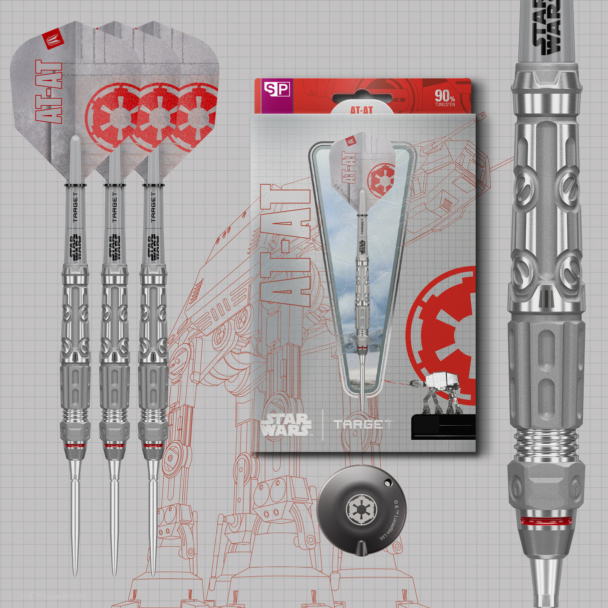 Target | Star Wars - AT-AT - 90% Tungsten Darts (SP)