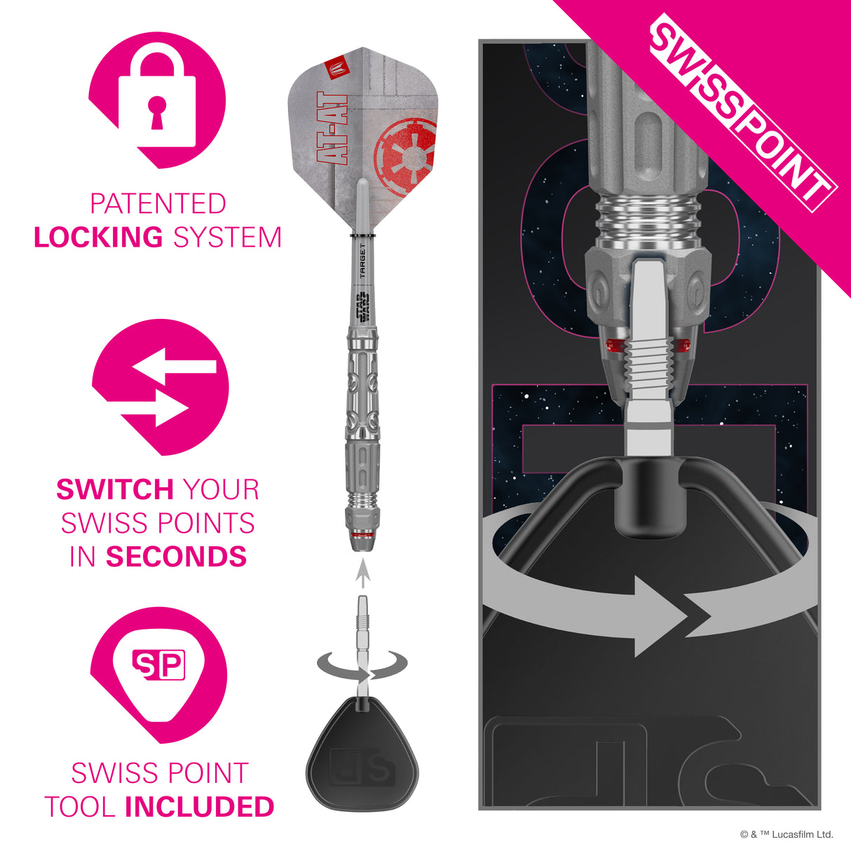 Target | Star Wars - AT-AT - 90% Tungsten Darts (SP)