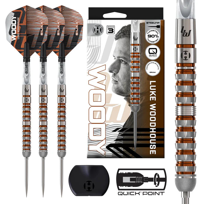 Harrows - Luke Woodhouse Series 3 - 90% Tungsten Darts (QP)