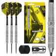 Harrows NX90 Parallel QP 90% tungsten darts with packaging, NX90 flights, Supergrip shafts and Quick Point