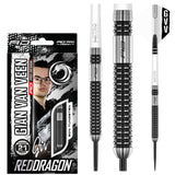 Red Dragon Gian van Veen Axis SE 90% tungsten darts with retail packaging