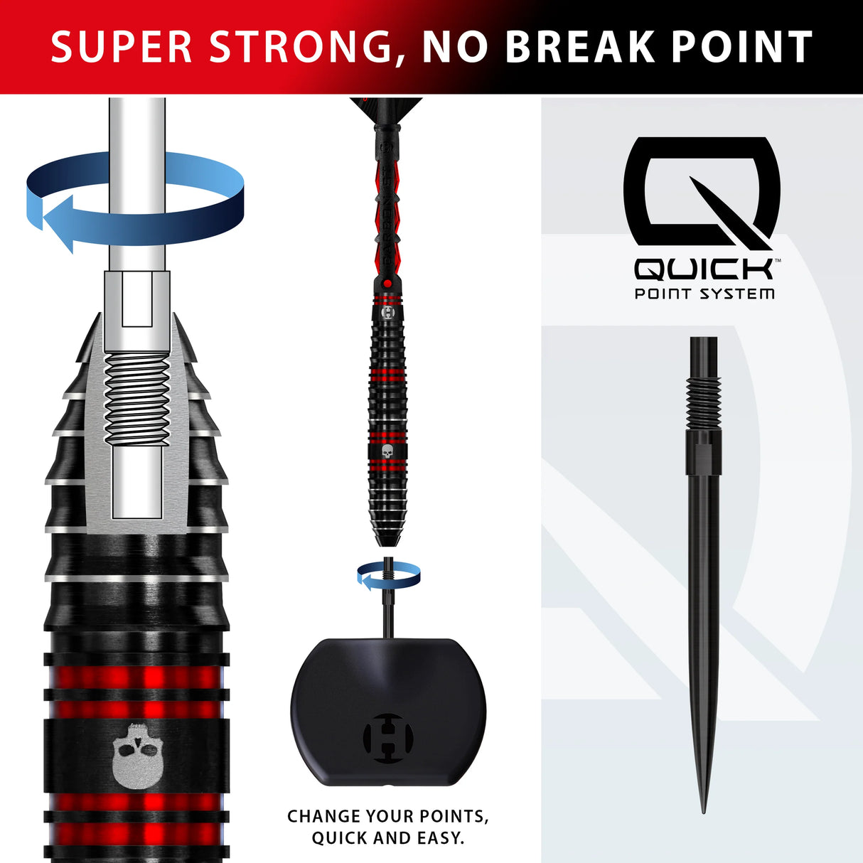 Harrows - Ryan Searle Heavy Metal - 90% Tungsten Darts (QP)