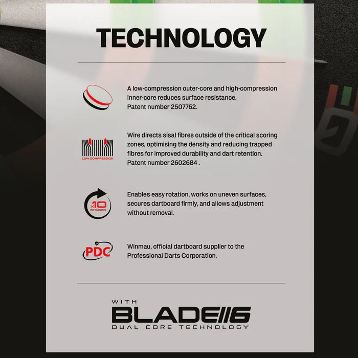 Winmau - Equalizer Dartboard