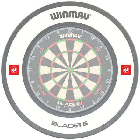Winmau - Pro Line 1.0 White Dartboard Surround