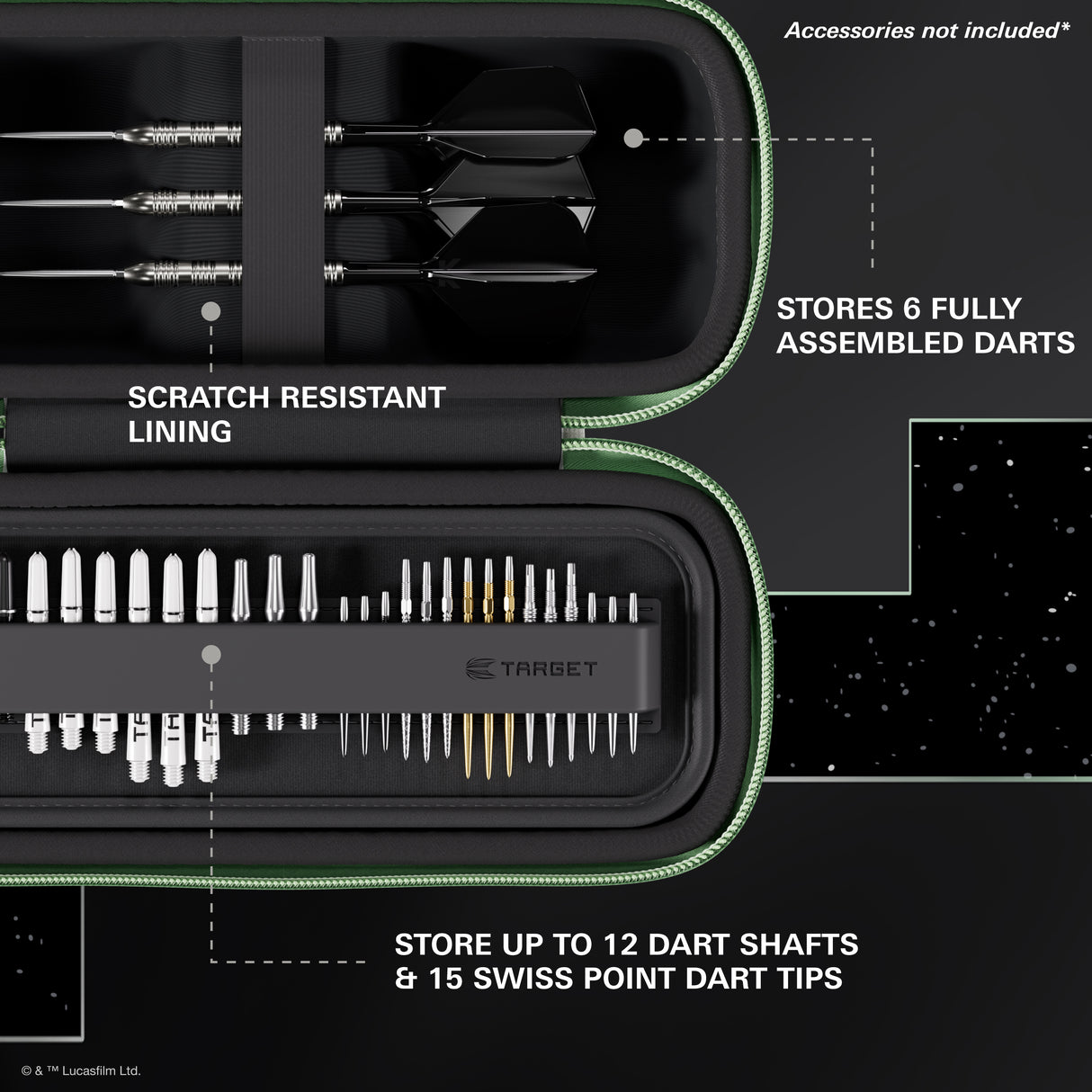 Target | Star Wars - Grogu BOA Darts Case
