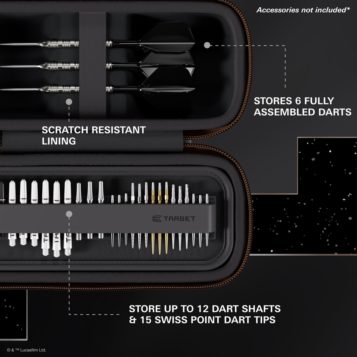 Target | Star Wars - Mandalorian BOA Darts Case