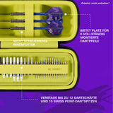 Born To Win BOA darts case dimensions and capacity