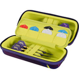 Born To Win BOA darts case partially open showing darts