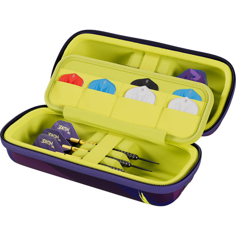 Born To Win BOA darts case partially open showing darts