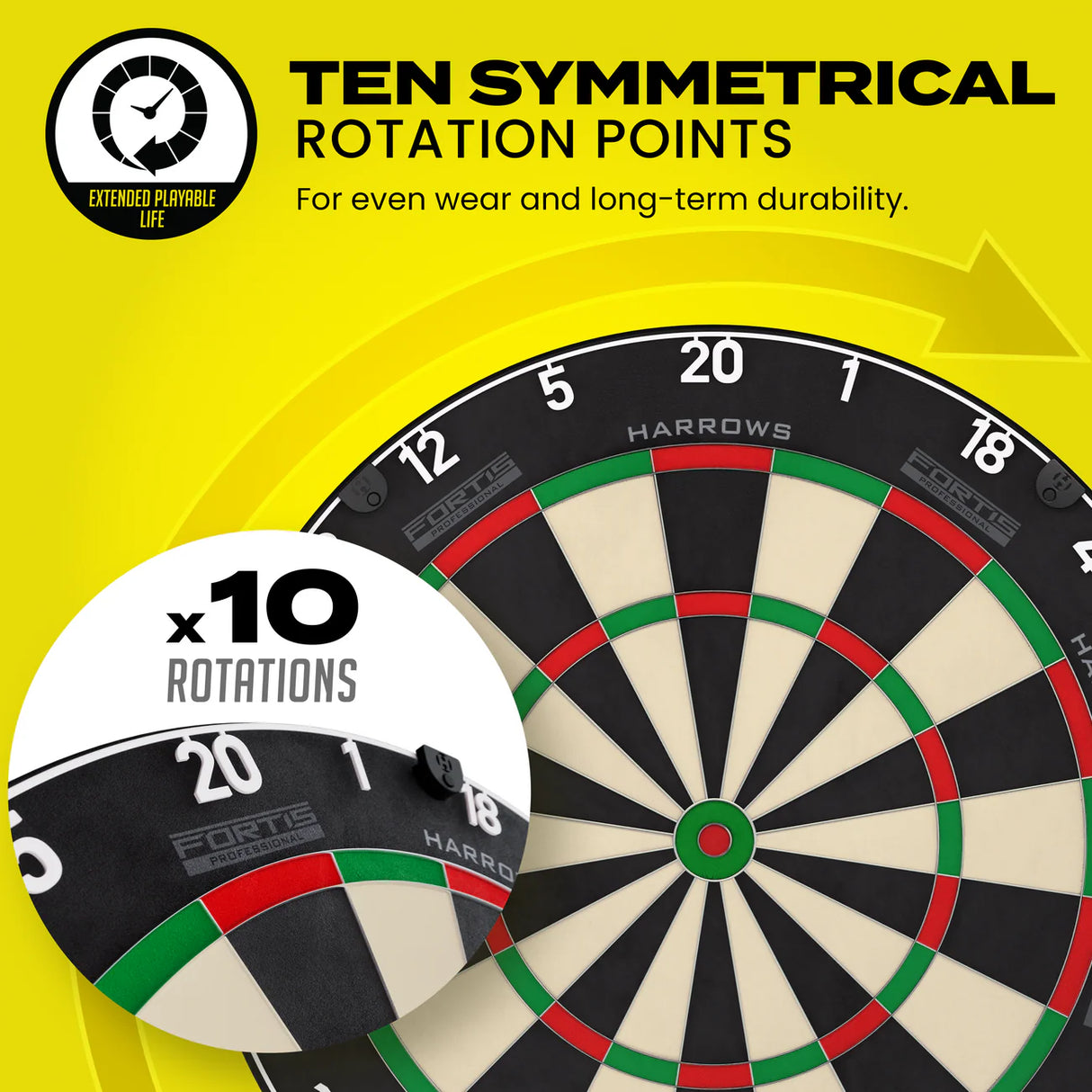 Harrows - Fortis Dartboard