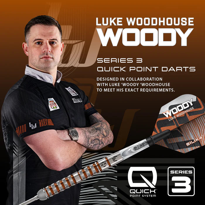 Harrows - Luke Woodhouse Series 3 - 90% Tungsten Darts (QP)