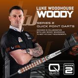 Harrows - Luke Woodhouse Series 2 - 90% Tungsten Darts (QP)