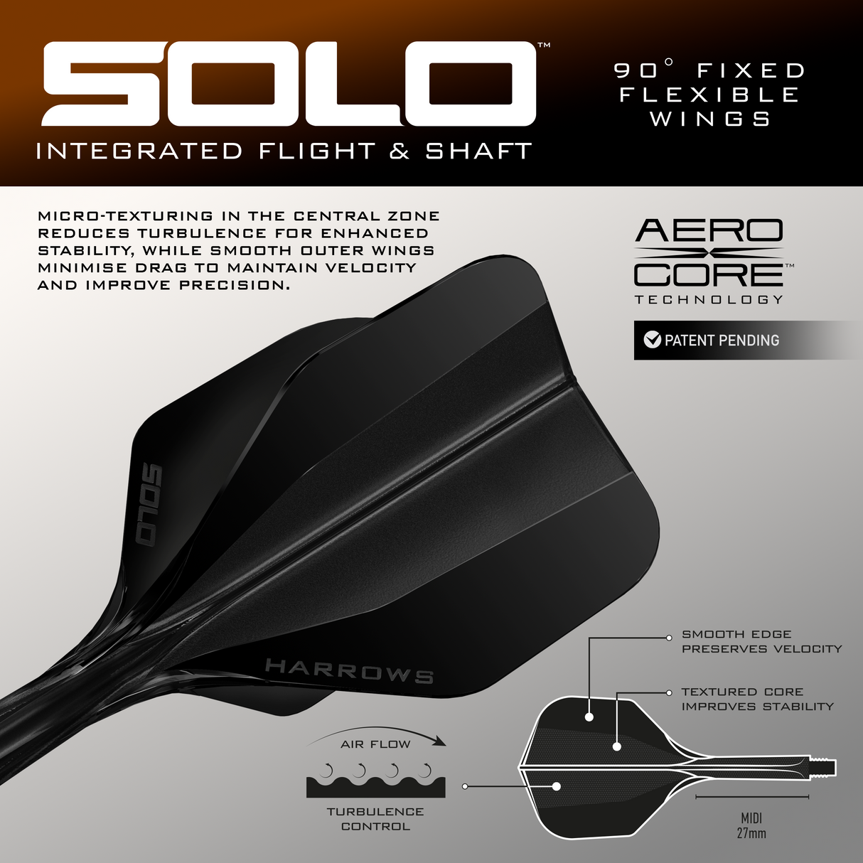 Harrows - Wolfram Trinity - 97% Tungsten Darts (QP)