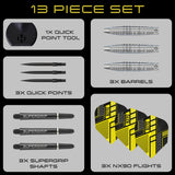 Everything included in the NX90 Bomb QP set