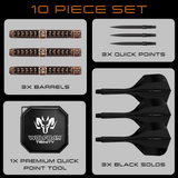 Harrows - Wolfram Trinity - 97% Tungsten Darts (QP)