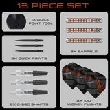 Harrows - Luke Woodhouse Series 2 - 90% Tungsten Darts (QP)
