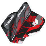 Red Dragon T800 Hardcore Premium No.2 dart flights set of three