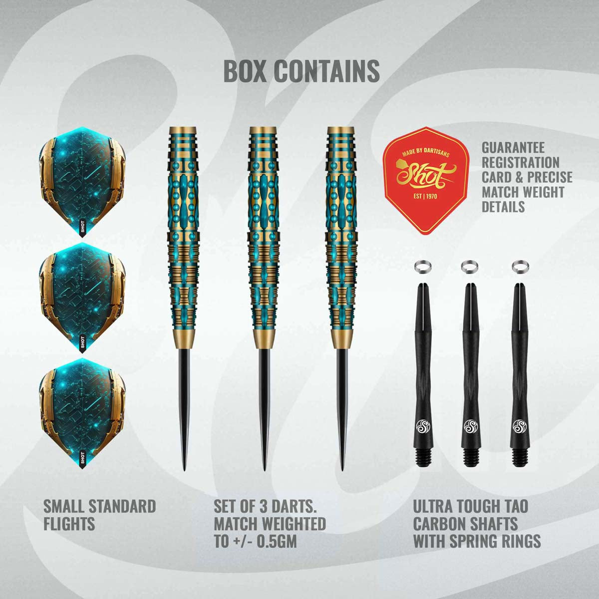 Shot - AI Replicant - 90% Tungsten Darts