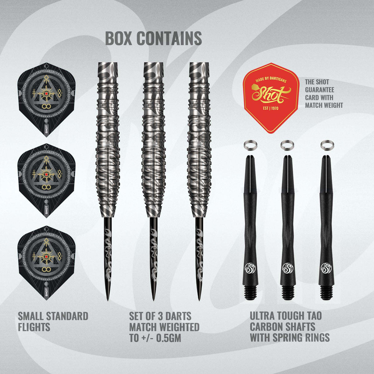 Shot - Alchemy Runstel - 90% Tungsten Darts