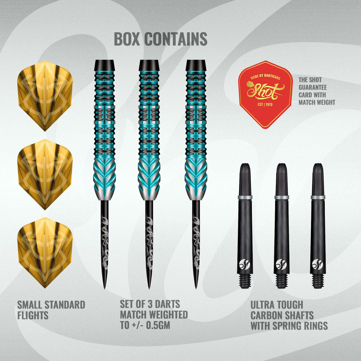 Shot - Alchemy Volta - 90% Tungsten Darts