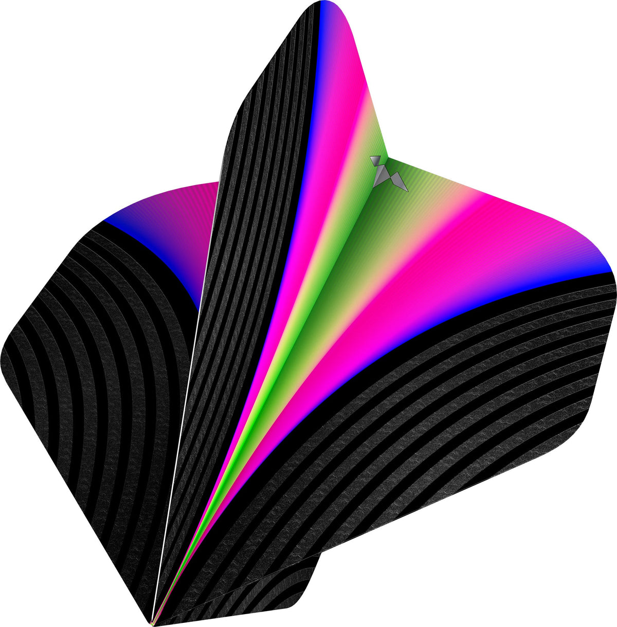 Mission Solo Aurora No.2 dart flights - angled view