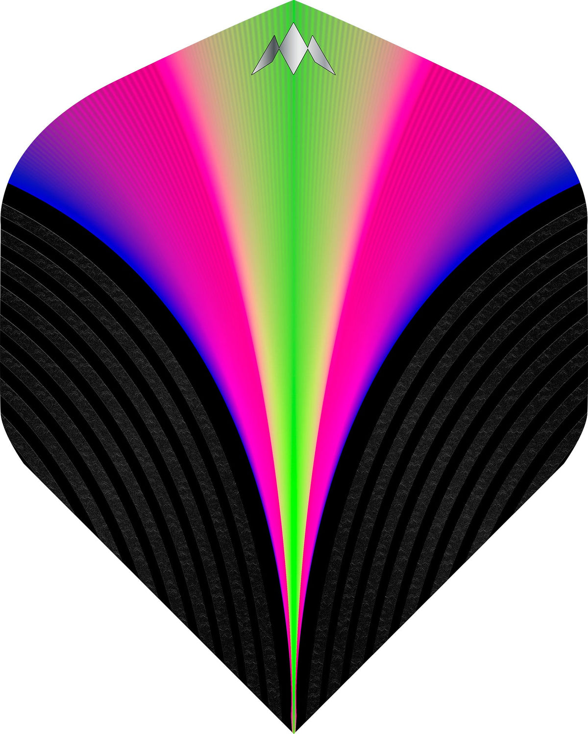 Mission Solo Aurora No.2 dart flights - flat