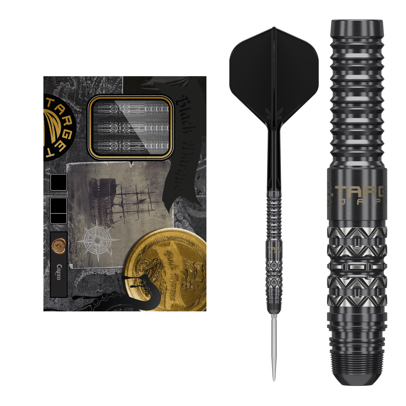 Target Japan Black Marque Creed Darts - Composite