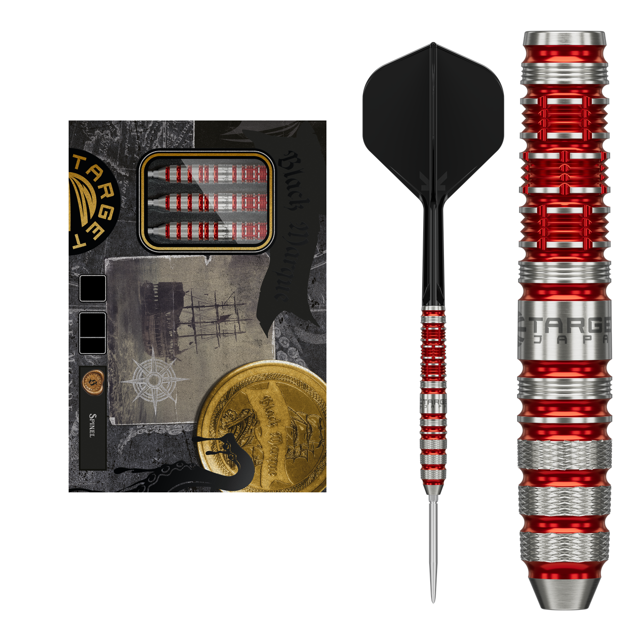 Target Japan Black Marque Spinel Darts - Composite