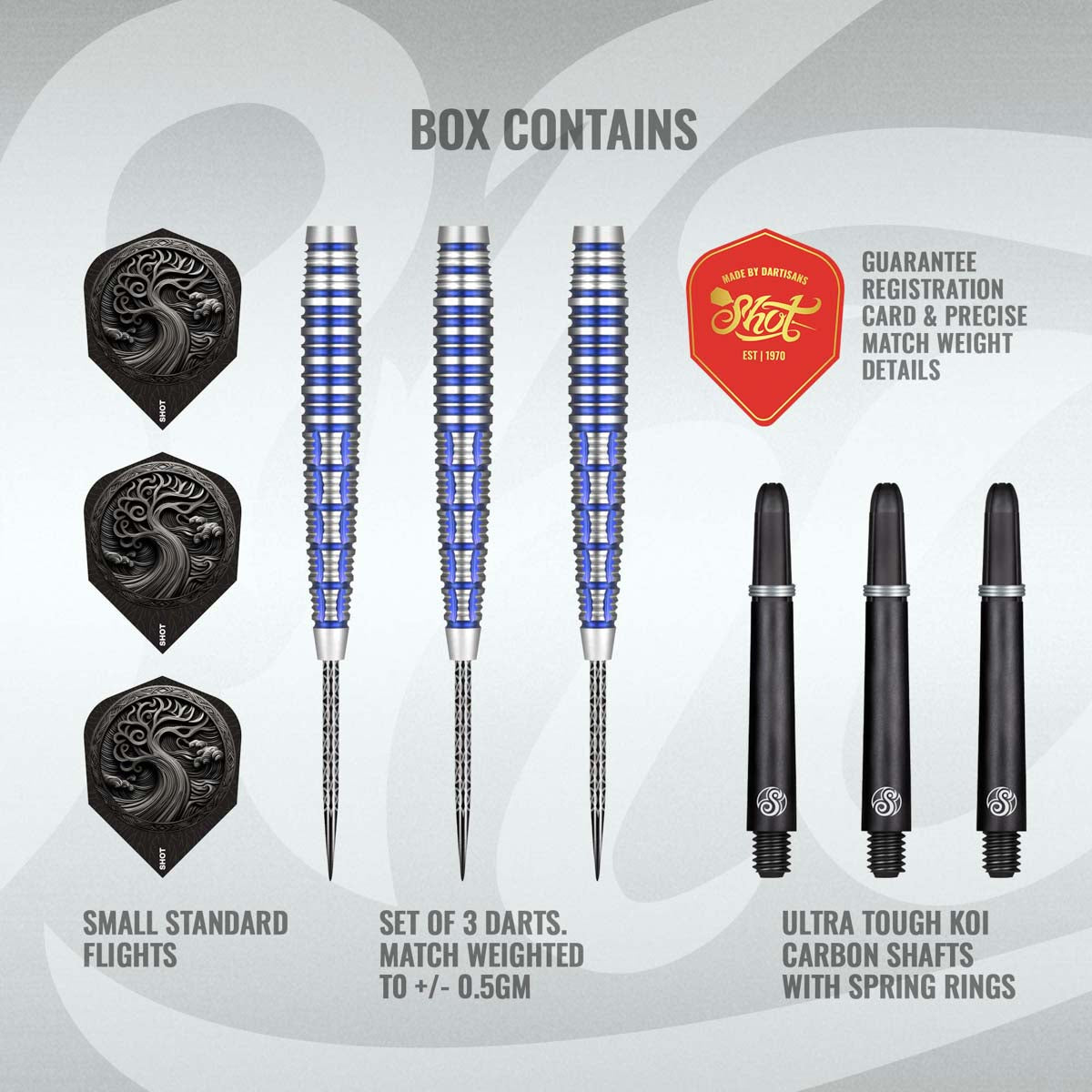 Shot - Celt Toranos - 90% Tungsten Darts