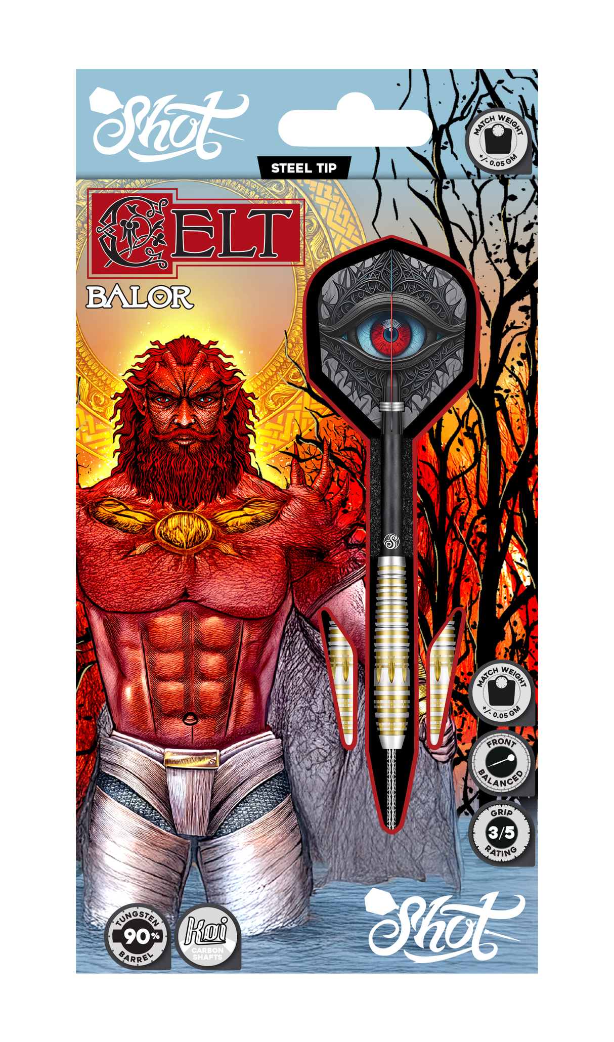 Shot - Celt Balor - 90% Tungsten Darts