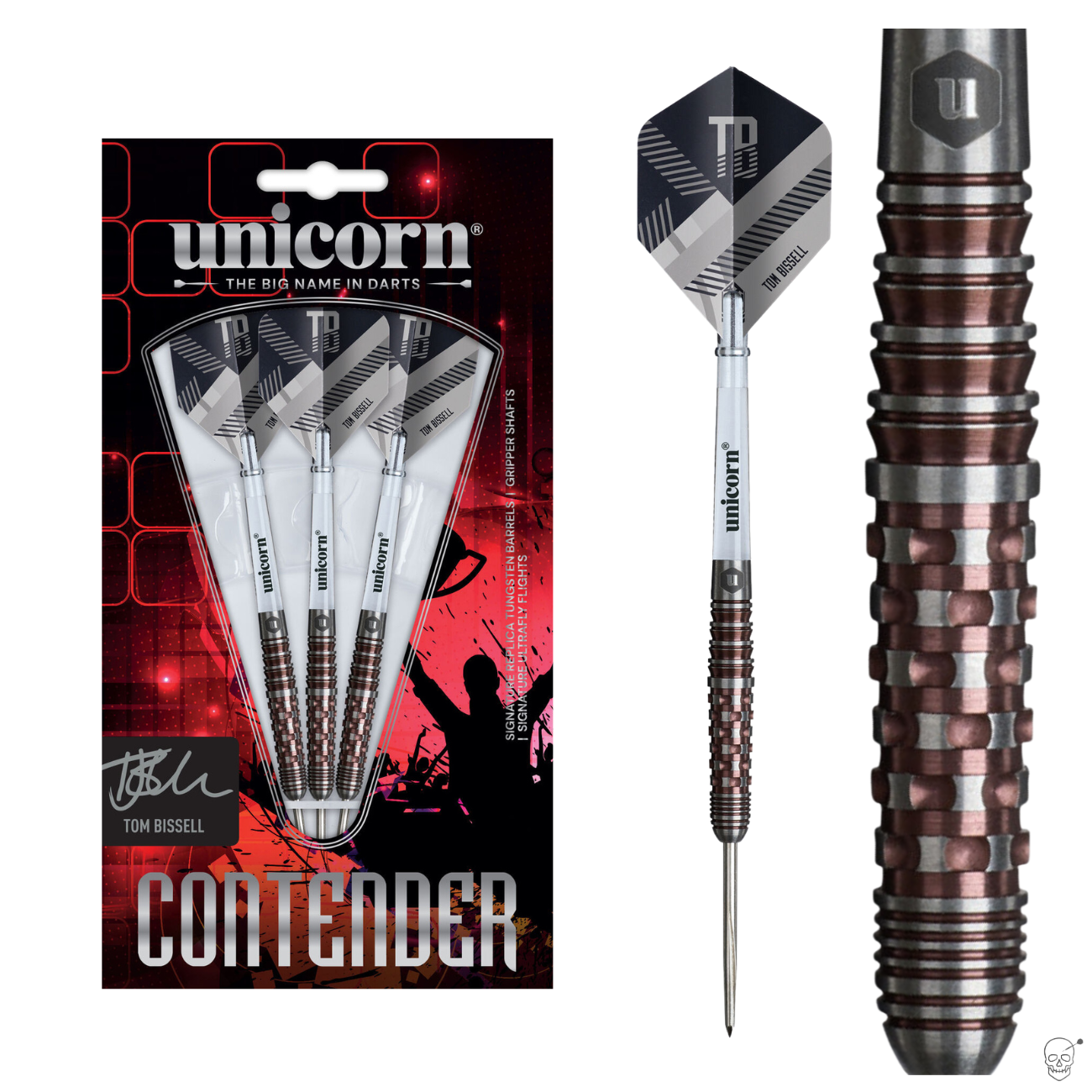 Unicorn - Tom Bissell Contender - 95% Tungsten Darts