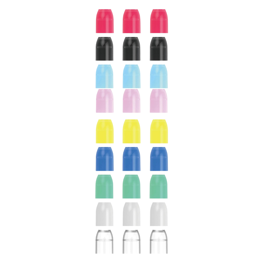 L-Style - Standard Champagne Rings - 6 Pack